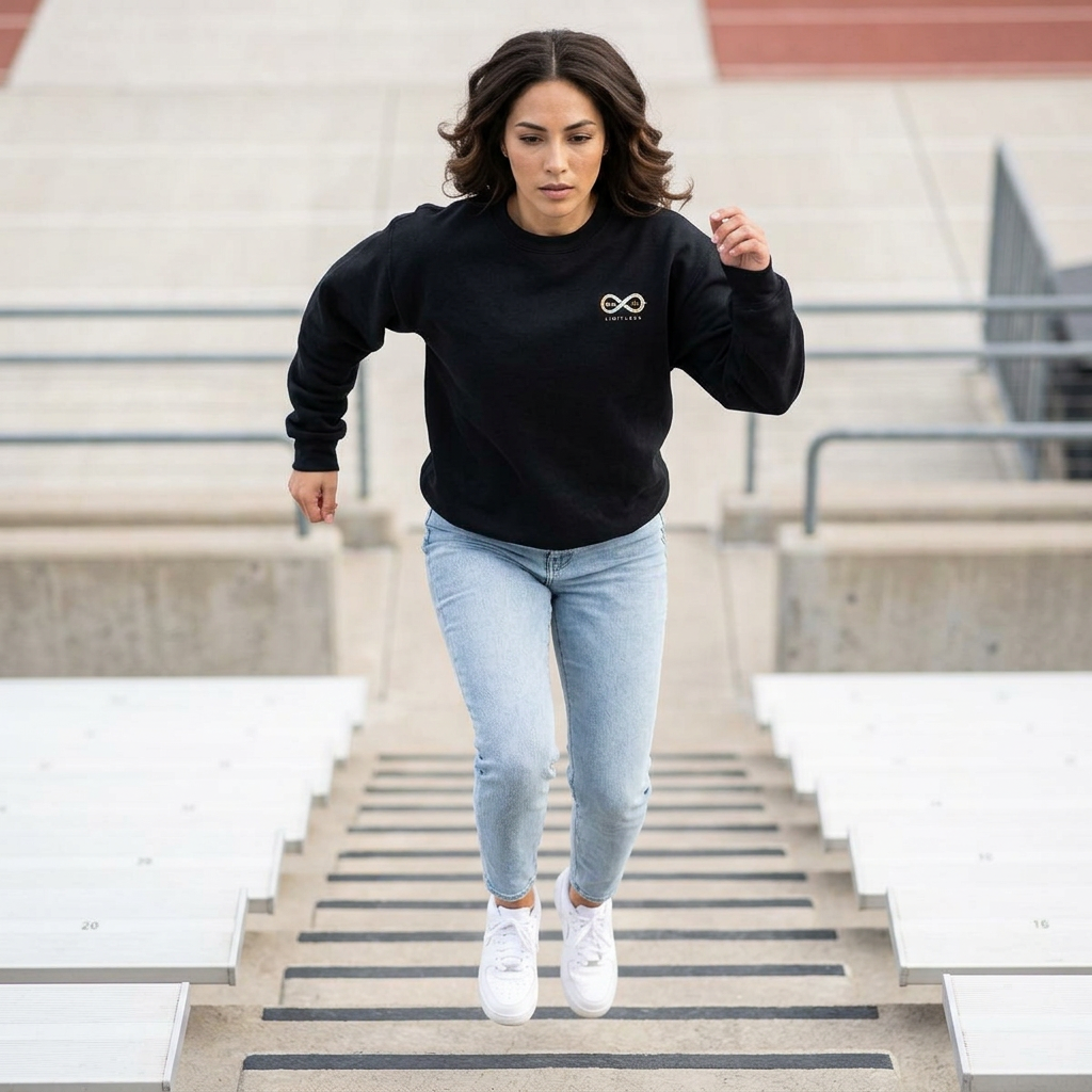 “Limitless” Unisex Crewneck Sweatshirt