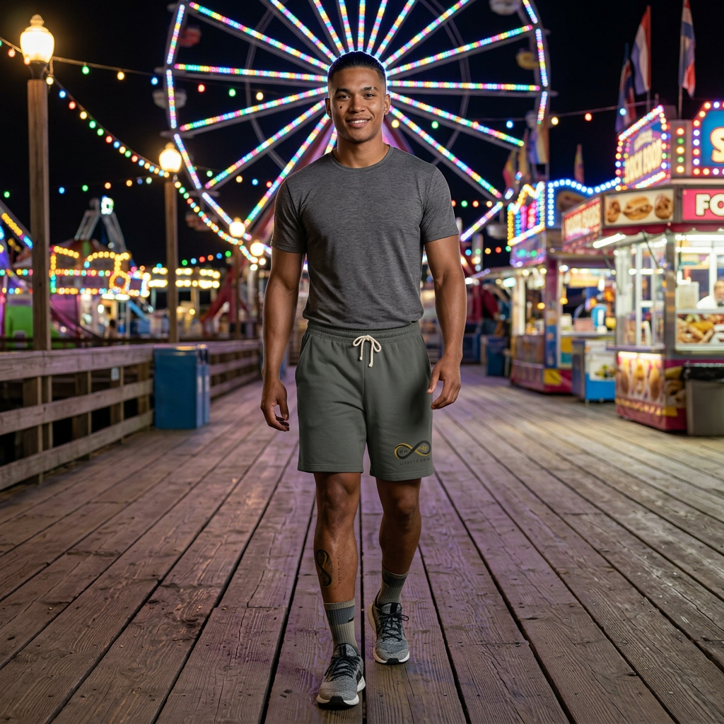 “Limitless” Fleece Shorts