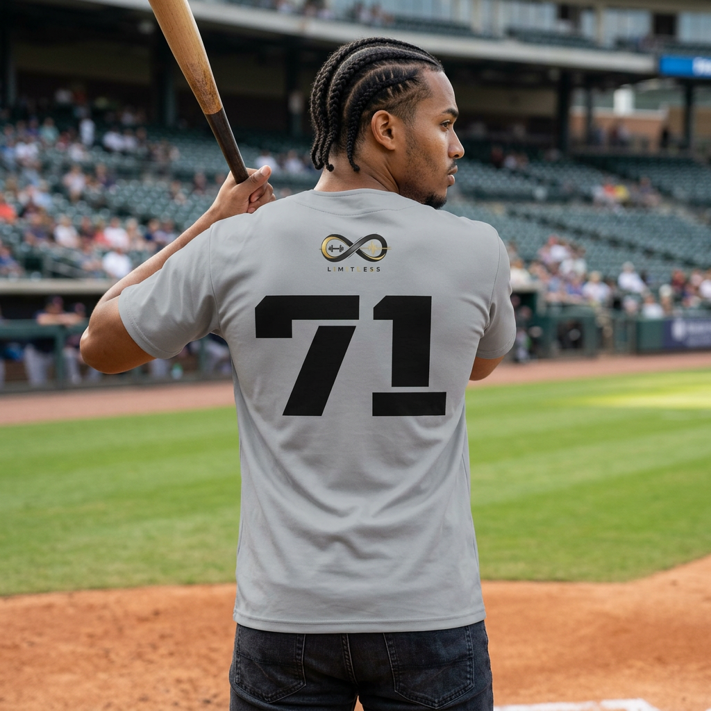 “Limitless” Full-Button Baseball Jersey