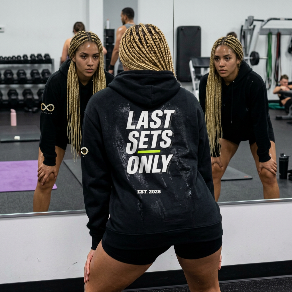“Last Sets Only” Unisex Hooded Sweatshirt
