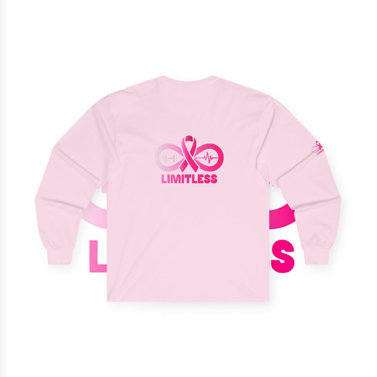 “Limitless” Breast Cancer Awareness Long Sleeve Tee