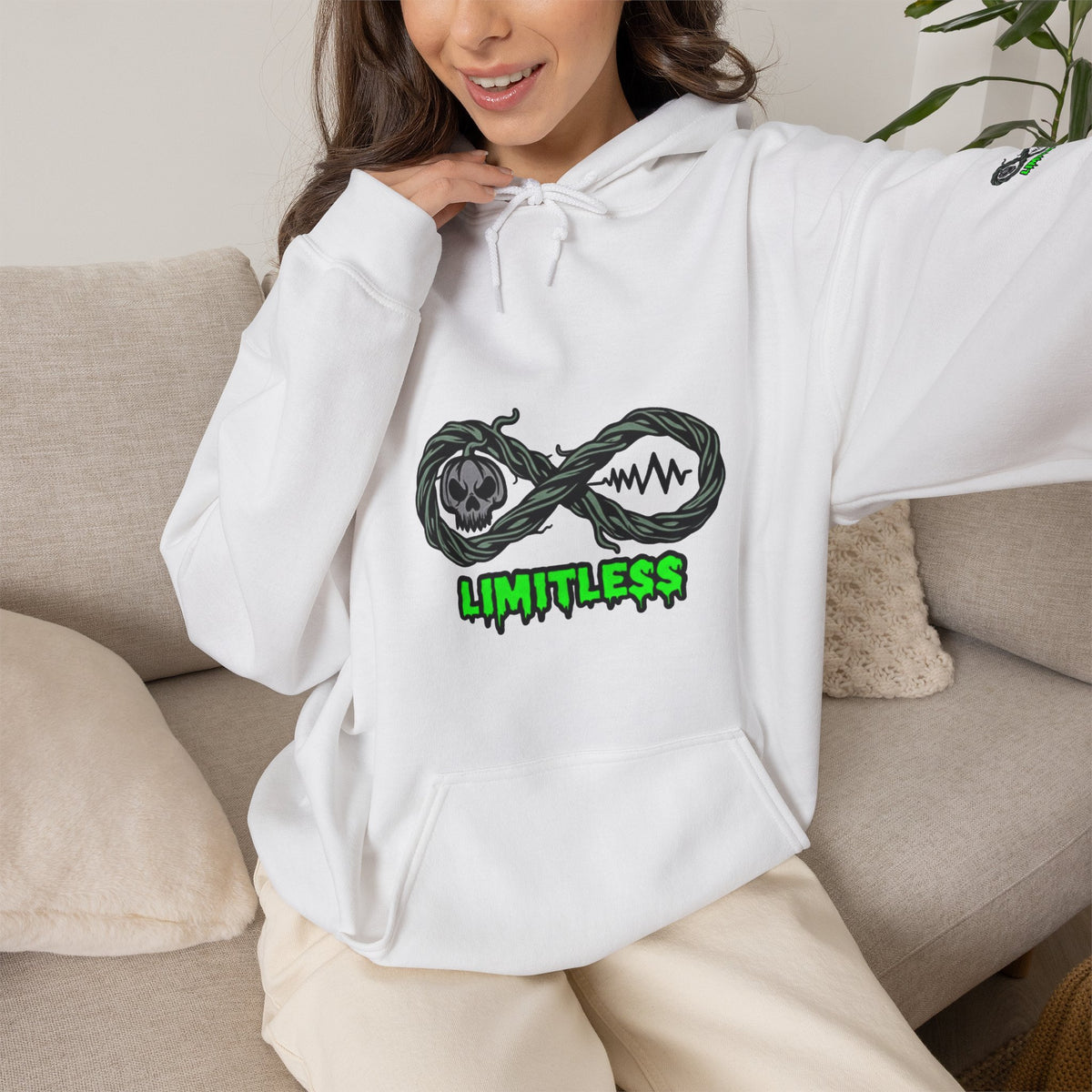 “Limitless” Halloween Unisex Hooded Sweatshirt