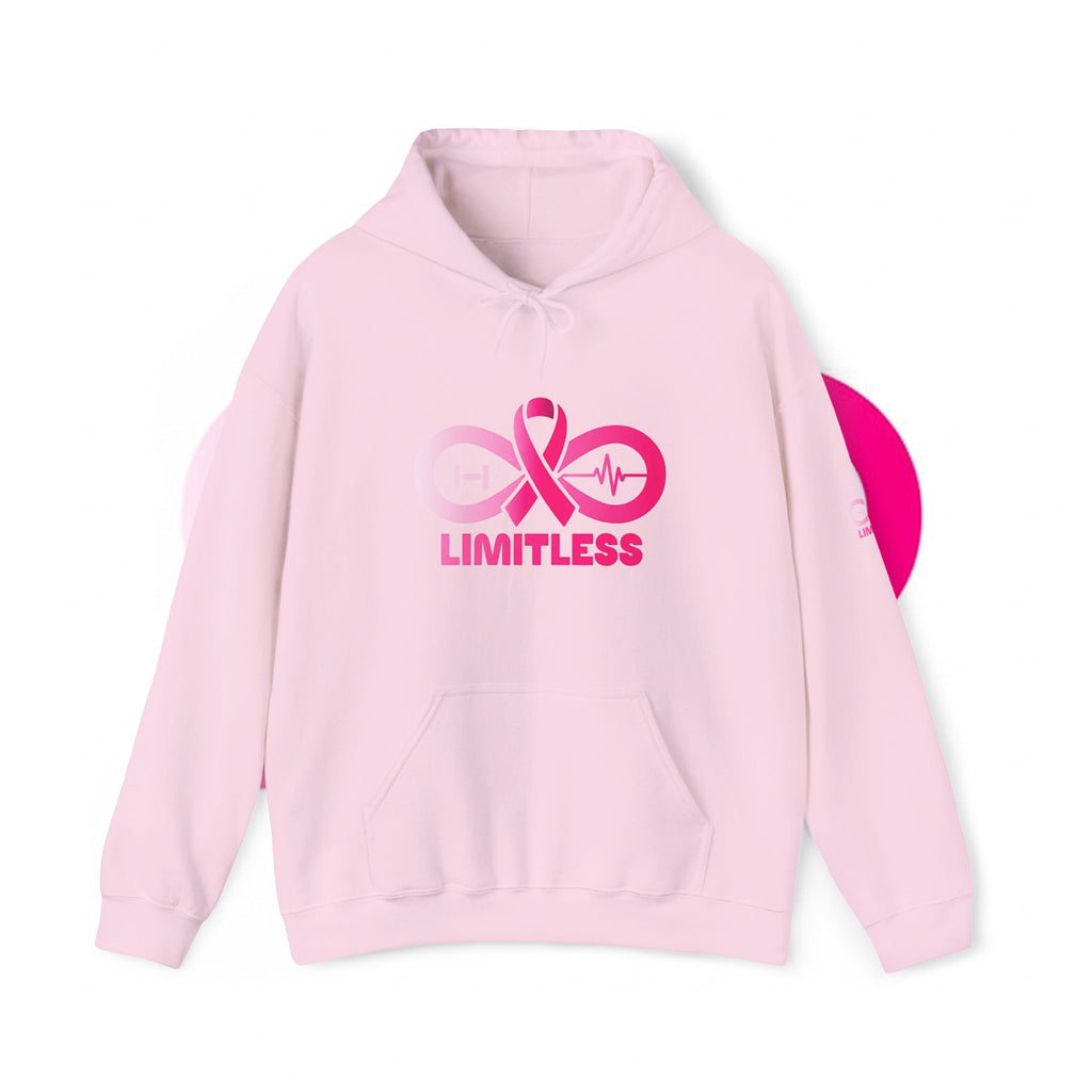 “Limitless” Breast Cancer Awareness Unisex Hooded Sweatshirt