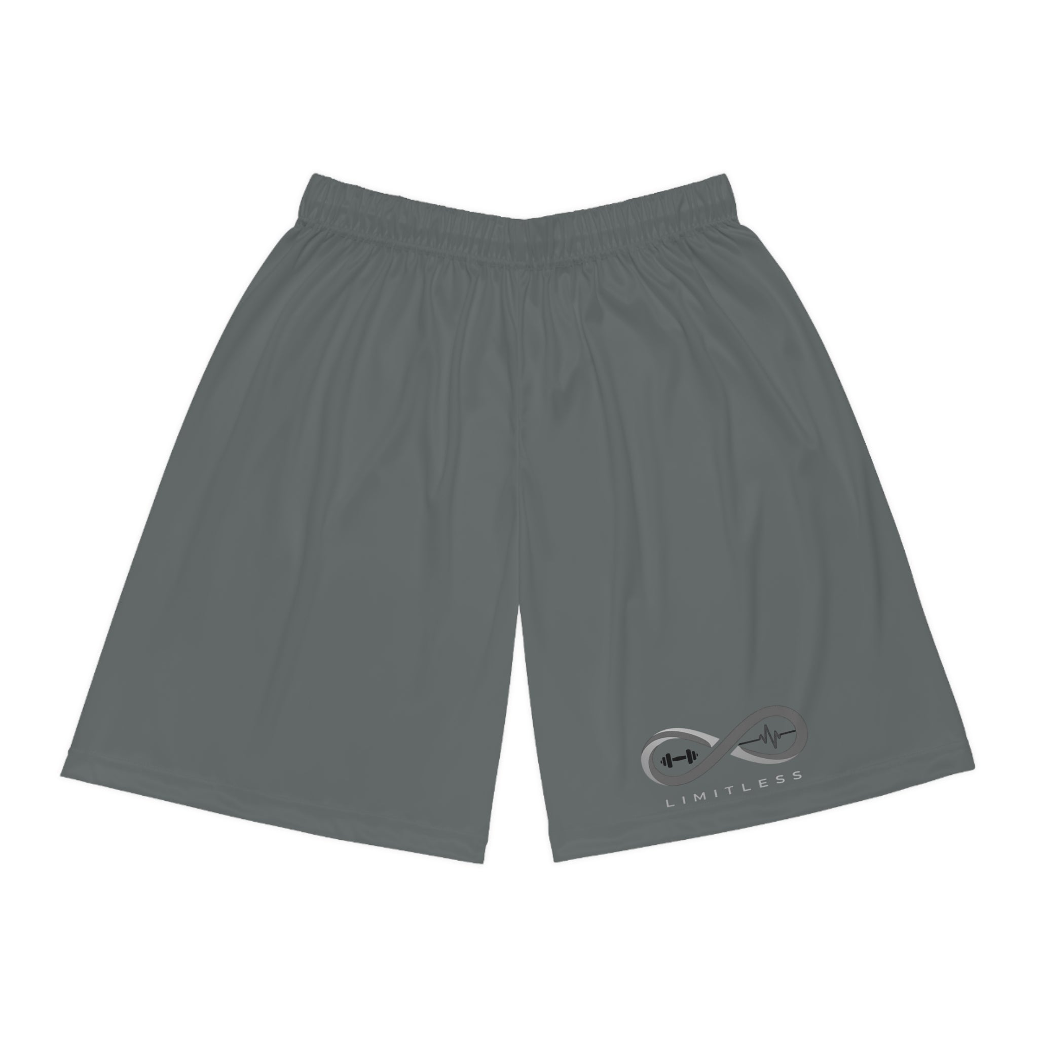“Limitless” Basketball Shorts (Grey)