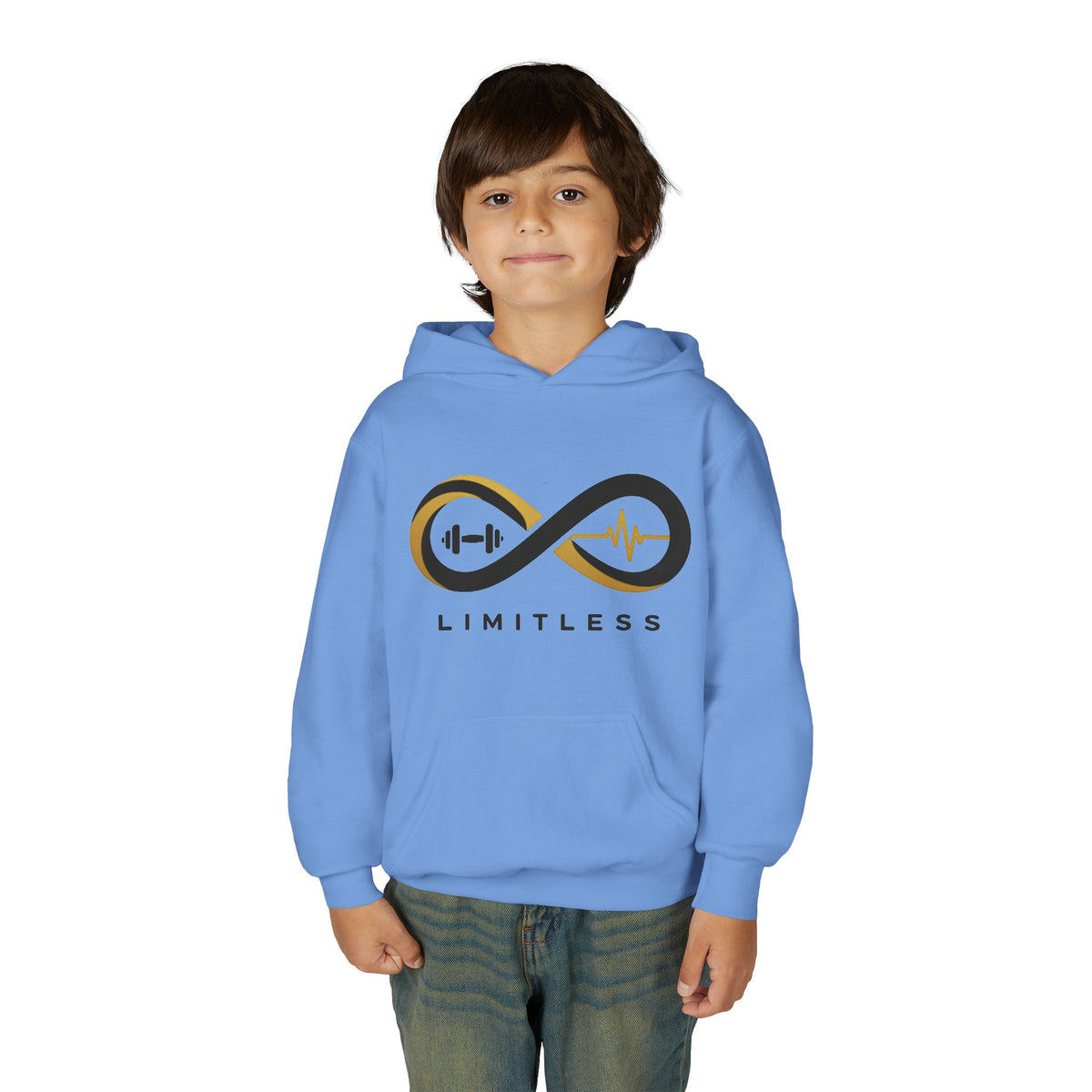 “Limitless” Youth Hooded Sweatshirt