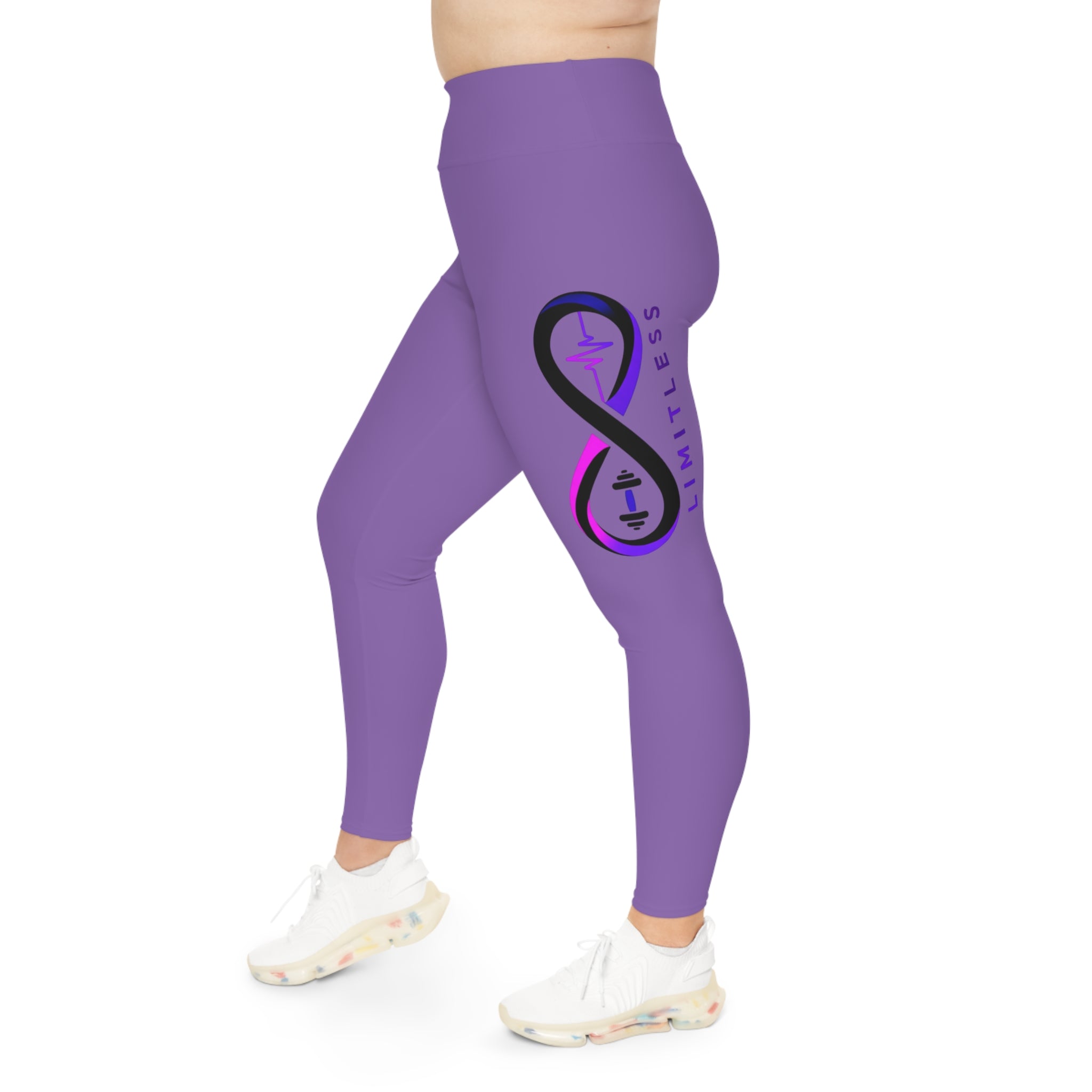“Limitless” More to Love Leggings (Purple)