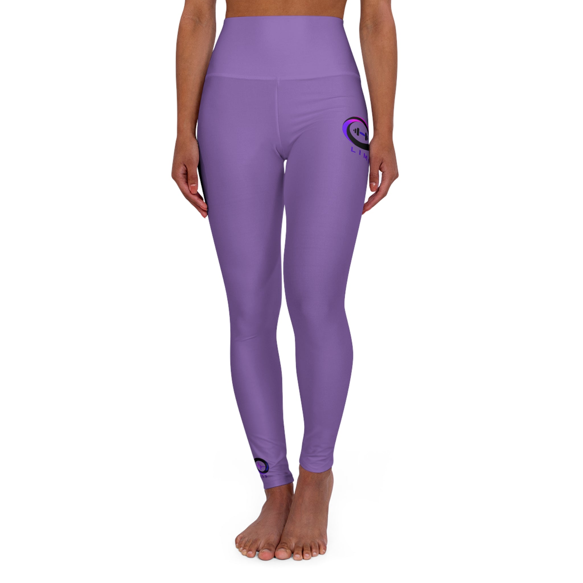 “Limitless” High-Waisted Leggings (Purple)