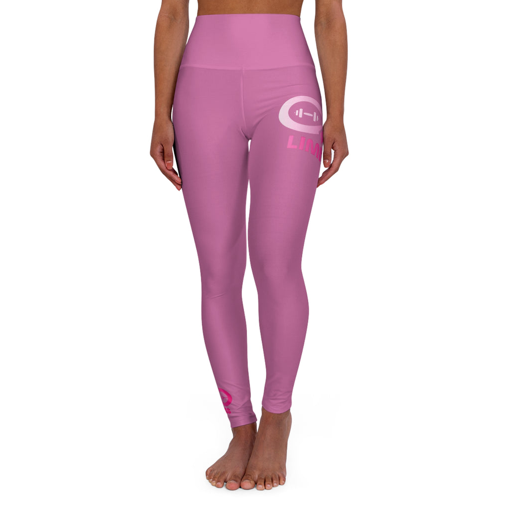“Limitless” Breast Cancer Awareness High-Waisted Leggings