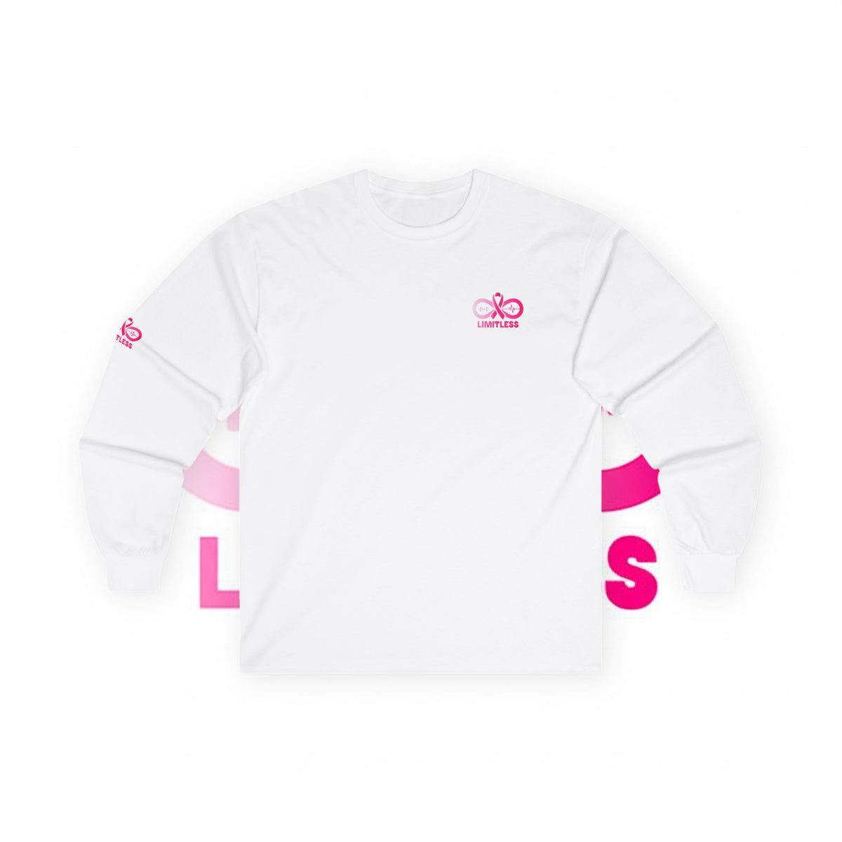 “Limitless” Breast Cancer Awareness Long Sleeve Tee