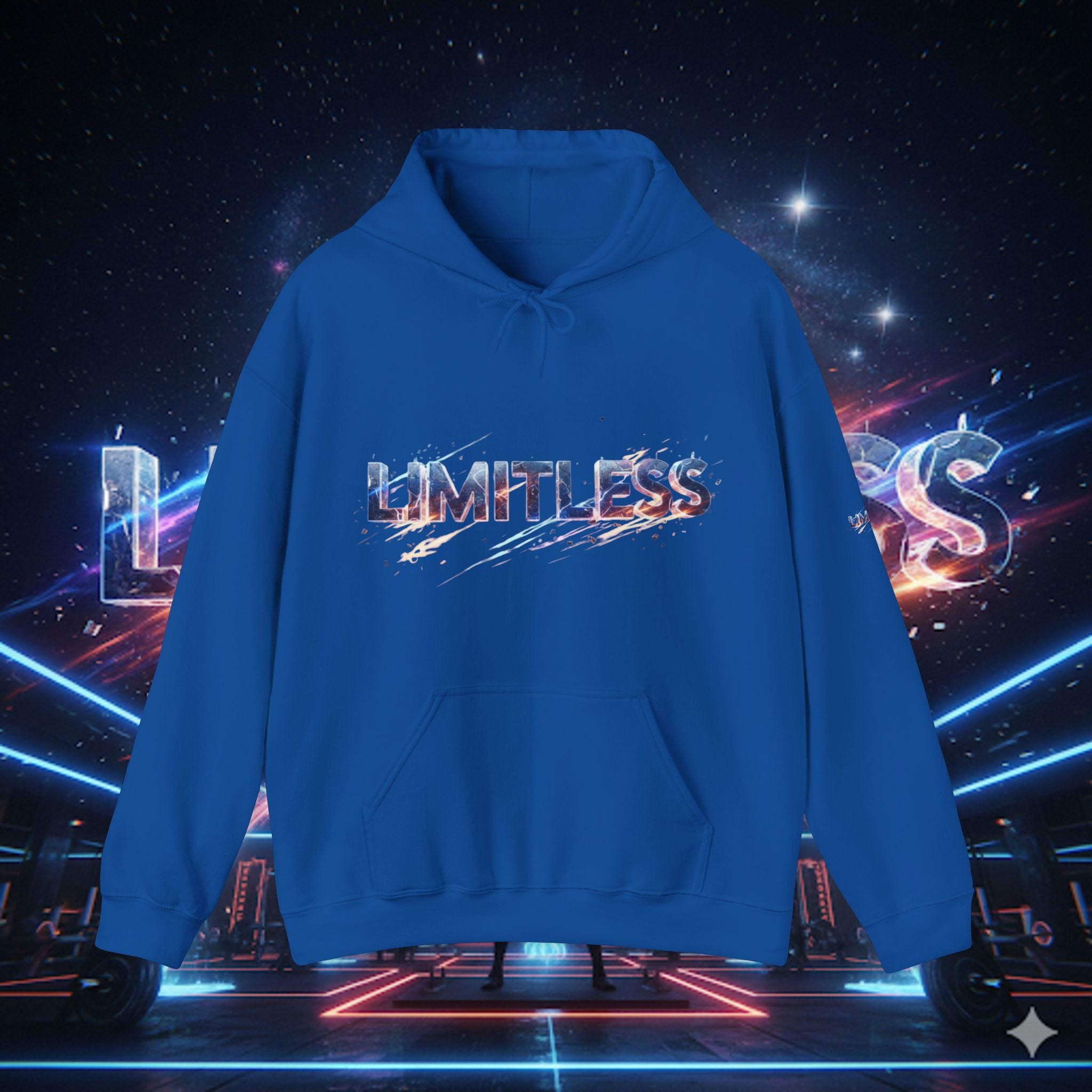 “Limitless BOLD ” Unisex Hooded Sweatshirt