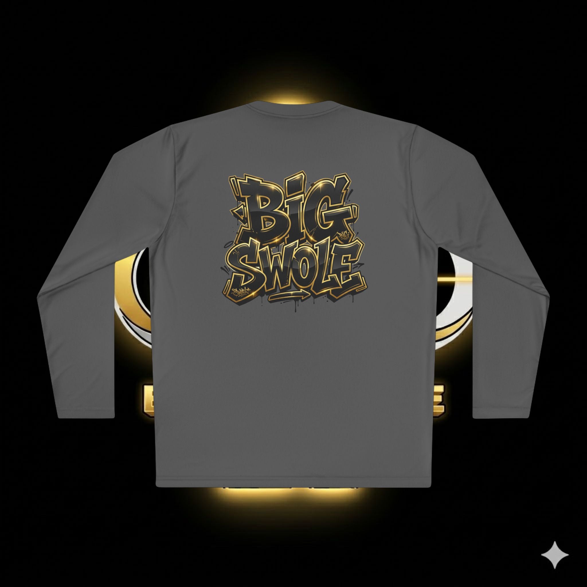 “Big Swole” Unisex  Performance Long Sleeve Tee