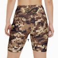 “Limitless” Camo Women's Shorts (Brown)