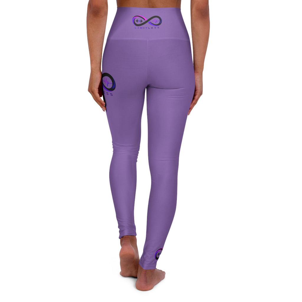 “Limitless” High-Waisted Leggings (Purple)