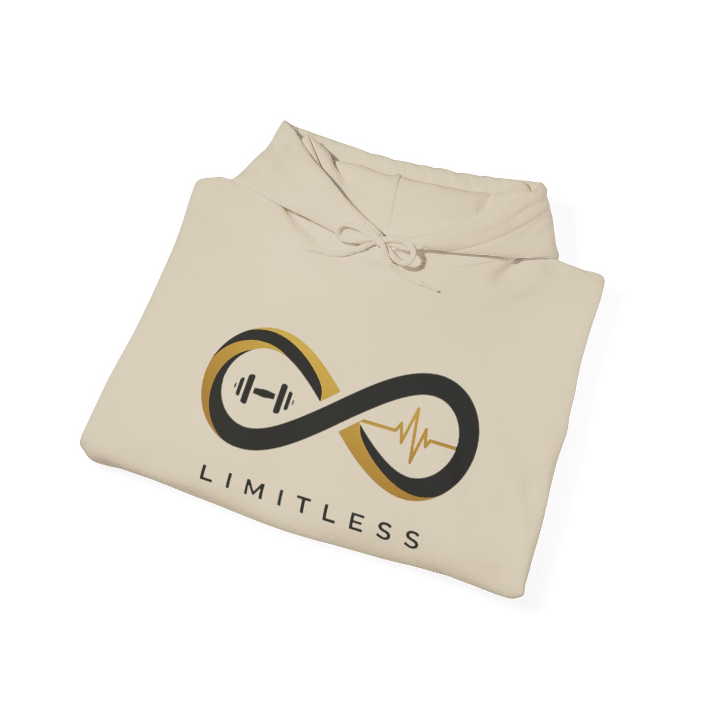 “Limitless” Unisex Plus Size Hooded Sweatshirt