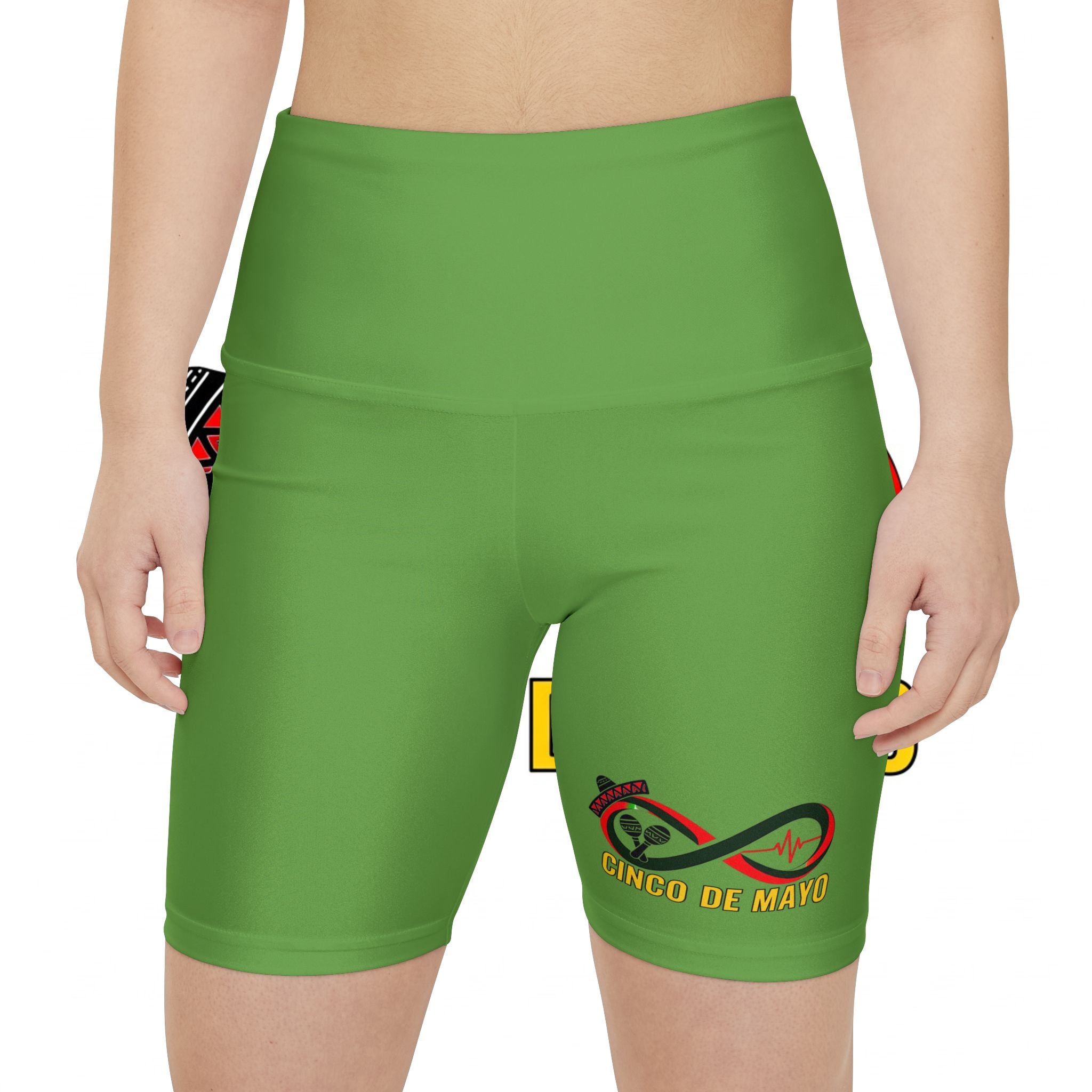 “Limitless” Cinco De Mayo Women's Shorts (Light Green)