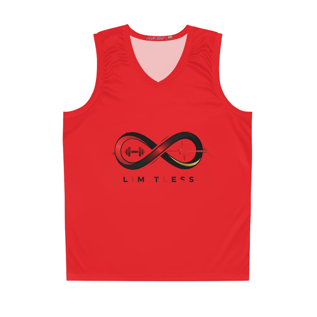 “Limitless” Basketball Jersey (Red)