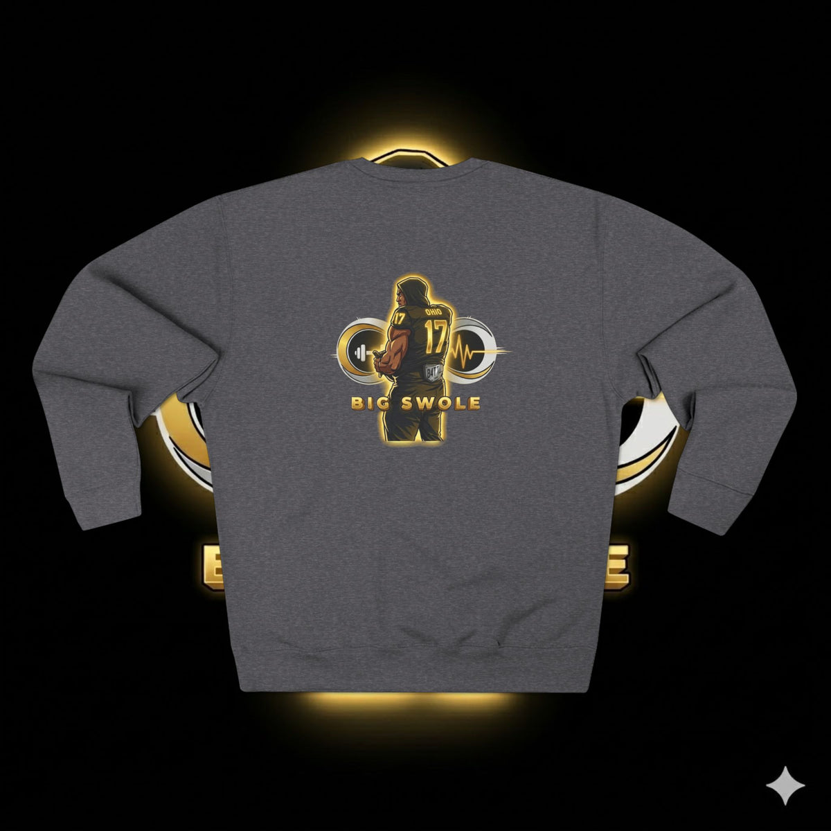 “Big Swole” Unisex Crewneck Sweatshirt