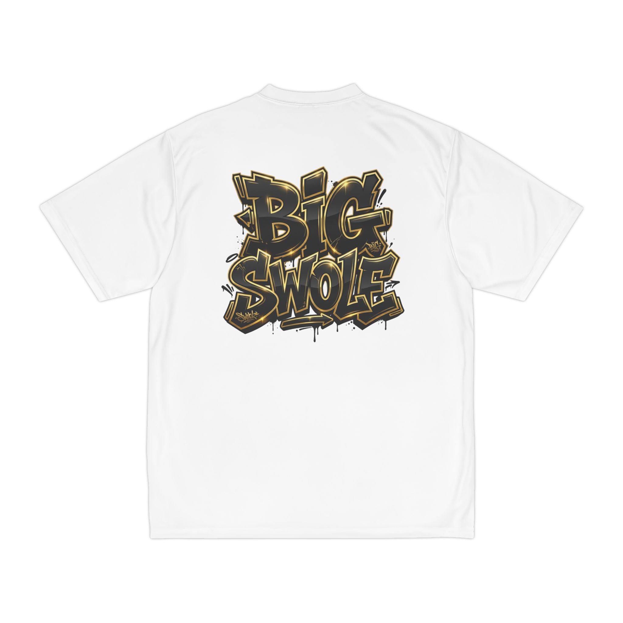 “Big Swole” Unisex Performance T-shirt
