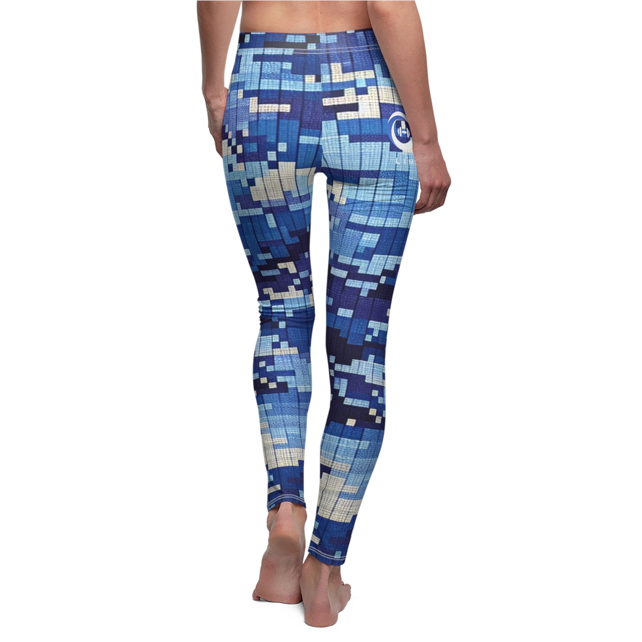 “Limitless” Camo Women's Leggings (Blue)