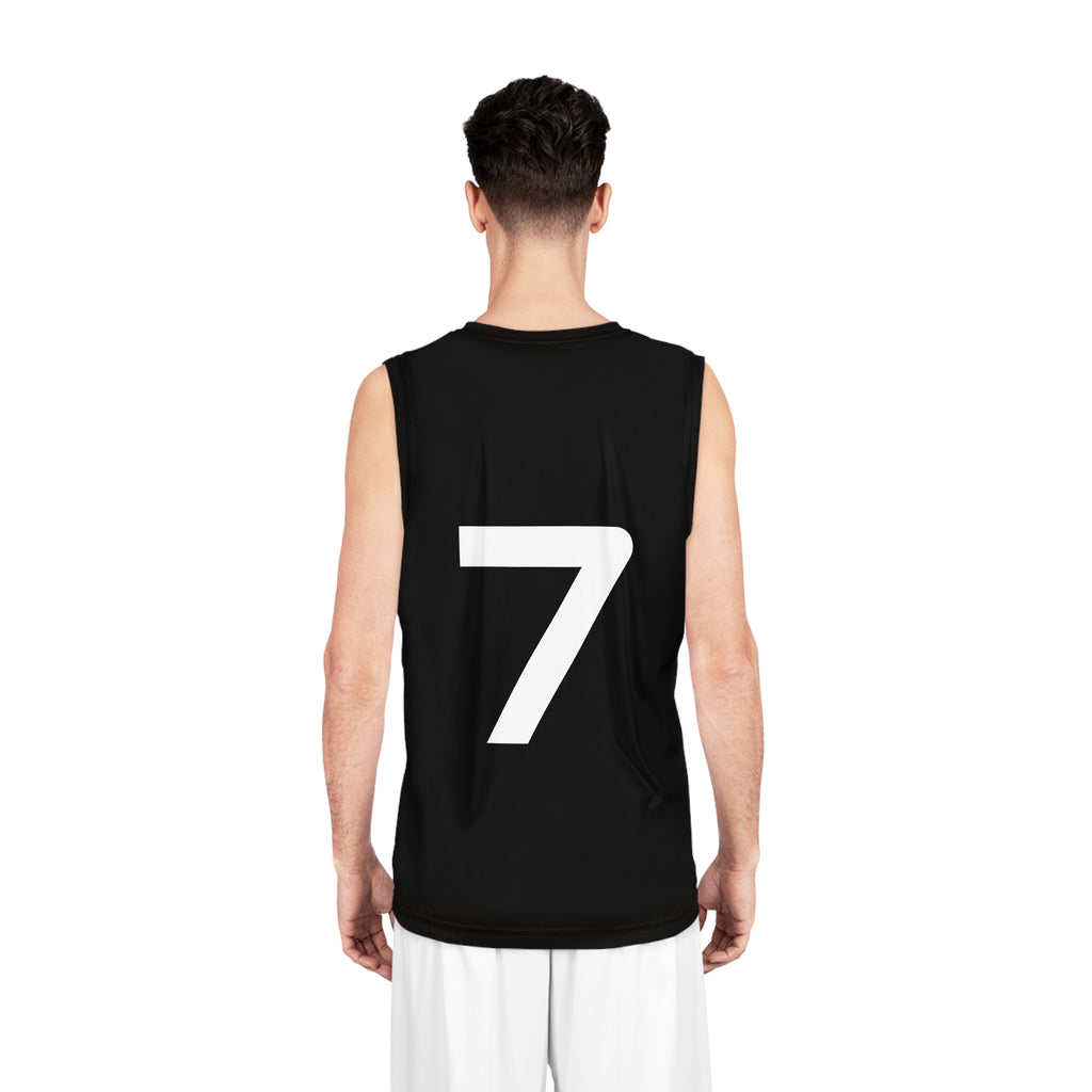 “Limitless” Basketball Jersey (Black)