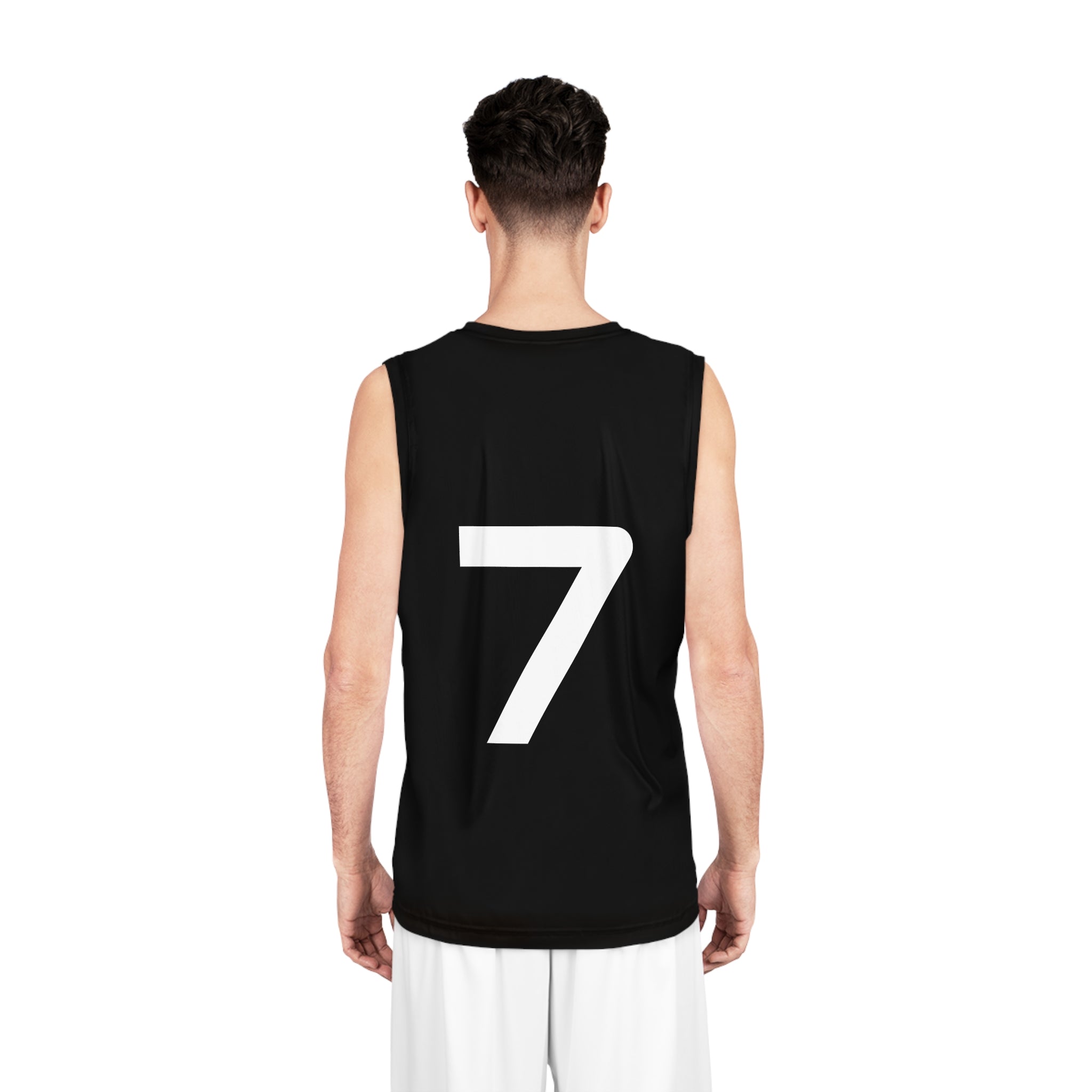 “Limitless” Basketball Jersey (Black)