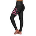 “Limitless” Breast Cancerween High-Waisted Leggings