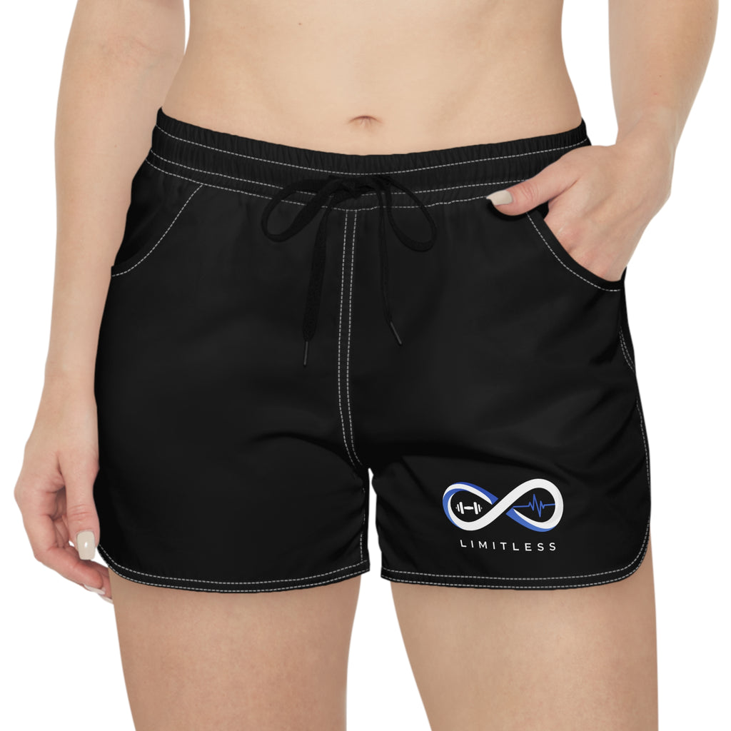 “Limitless” Women's Casual Shorts (Black)