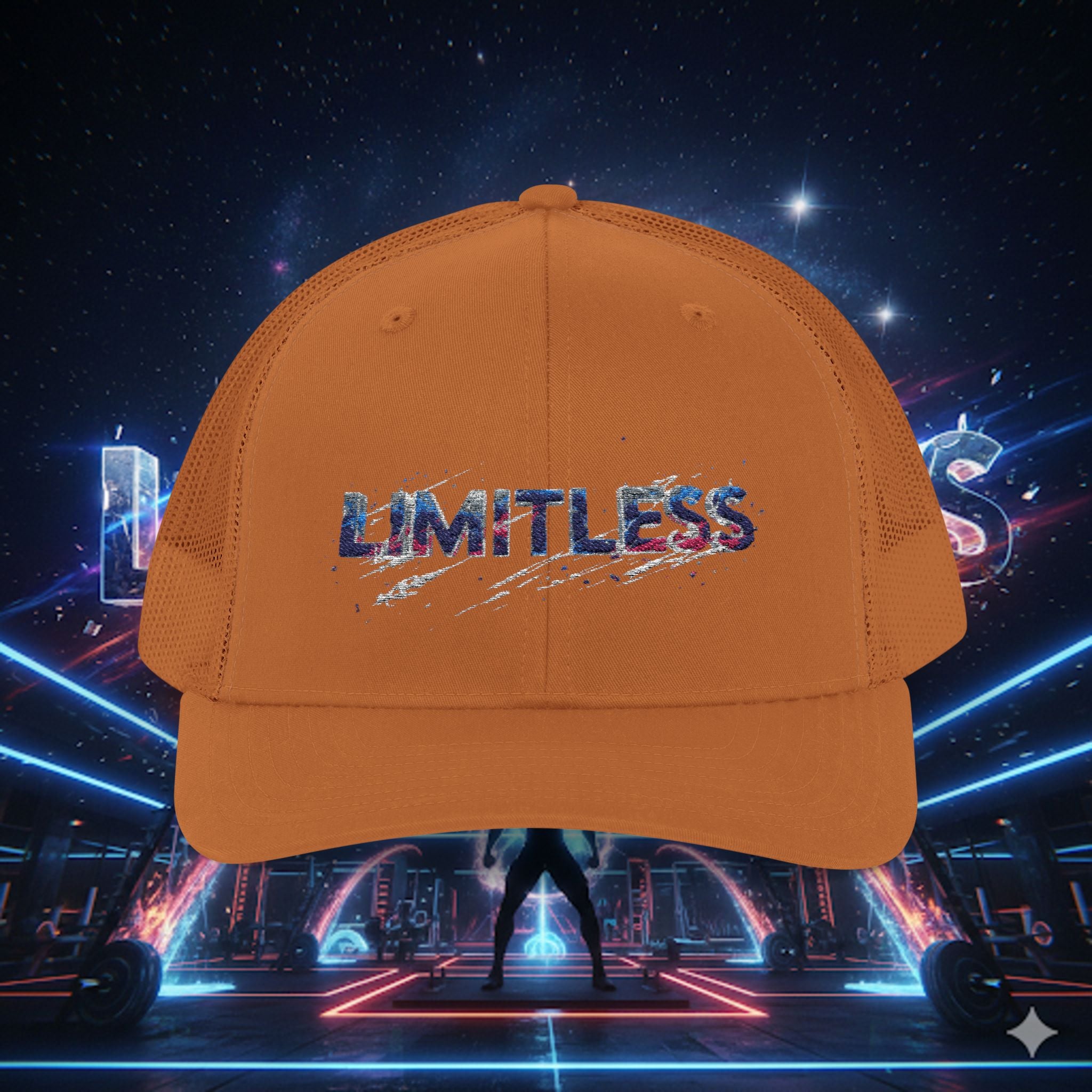“Limitless” Snapback Trucker Cap