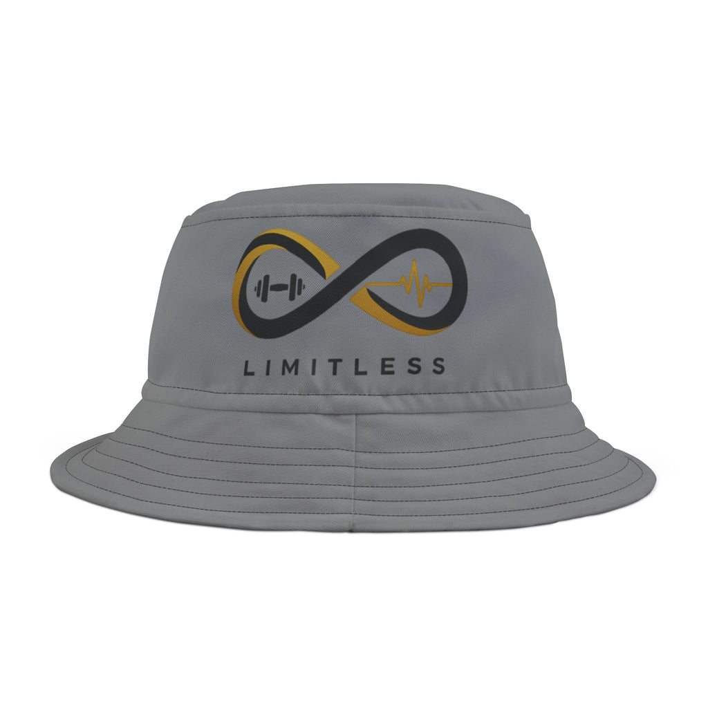 “Limitless” Bucket Hat (AOP): Grey