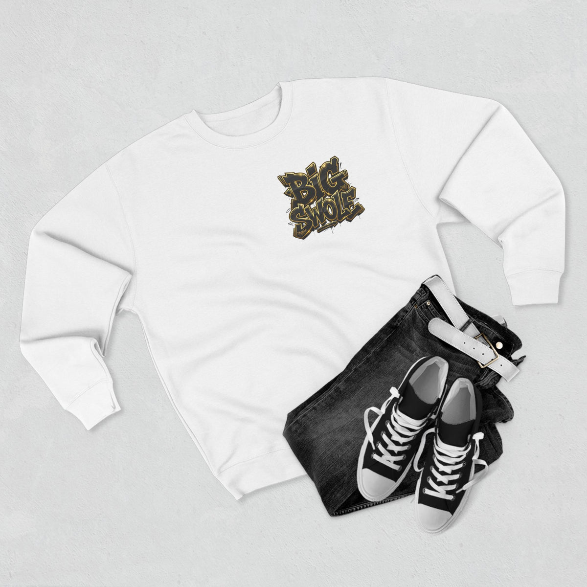 “Big Swole” Unisex Crewneck Sweatshirt