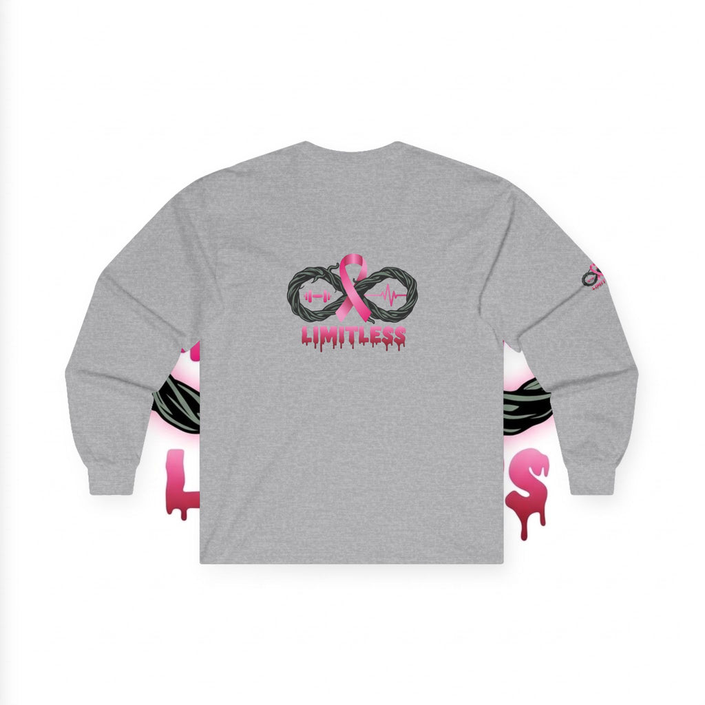 “Limitless” Breast Cancerween Long Sleeve Tee