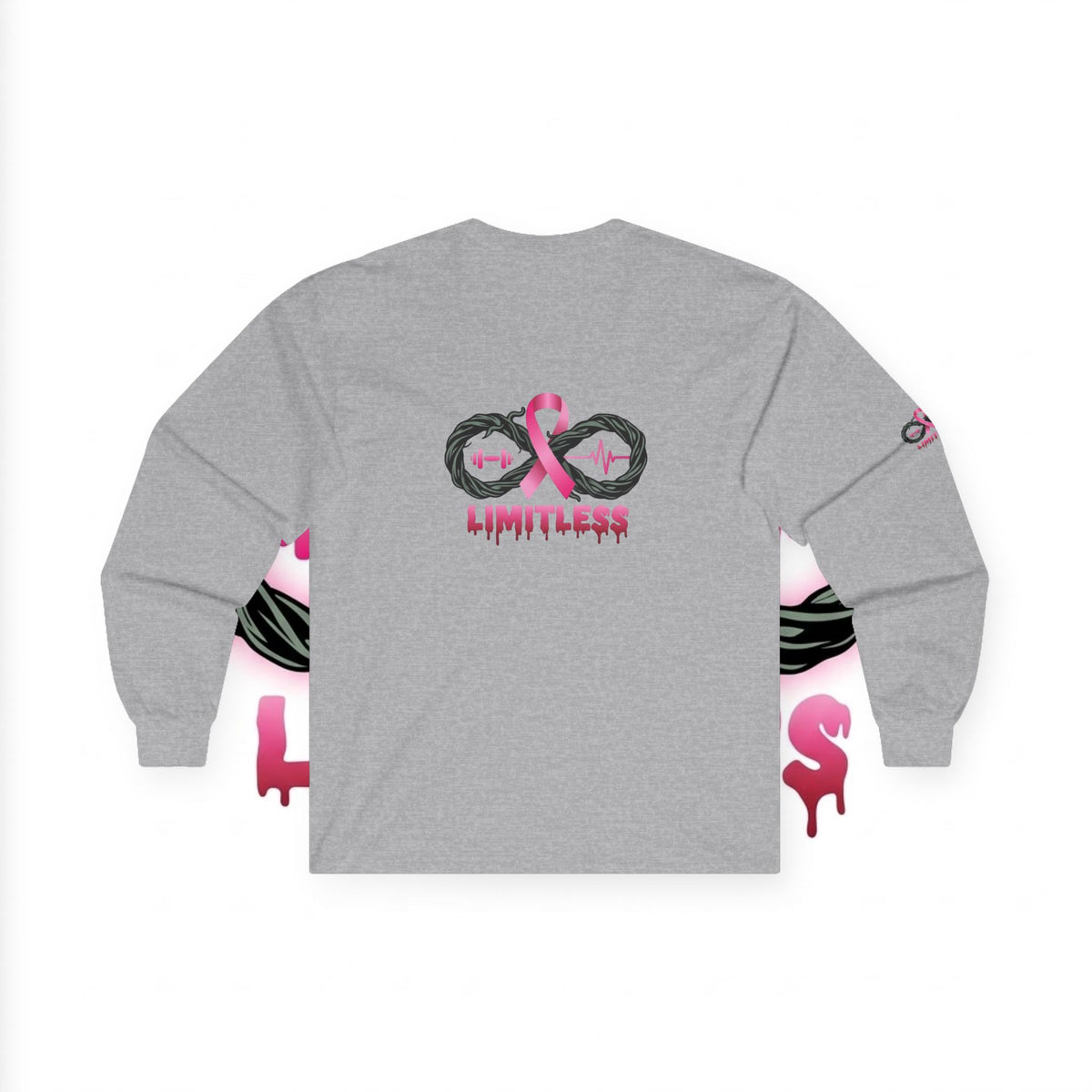 “Limitless” Breast Cancerween Long Sleeve Tee