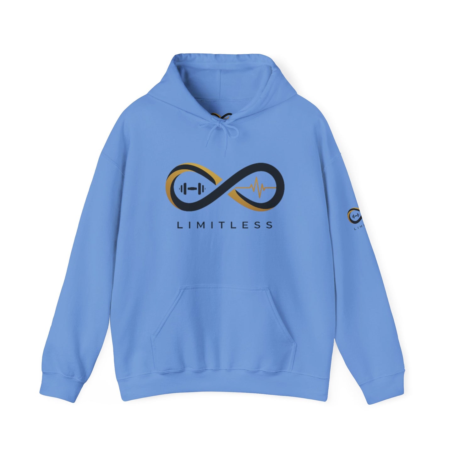 “Limitless” Unisex Plus Size Hooded Sweatshirt