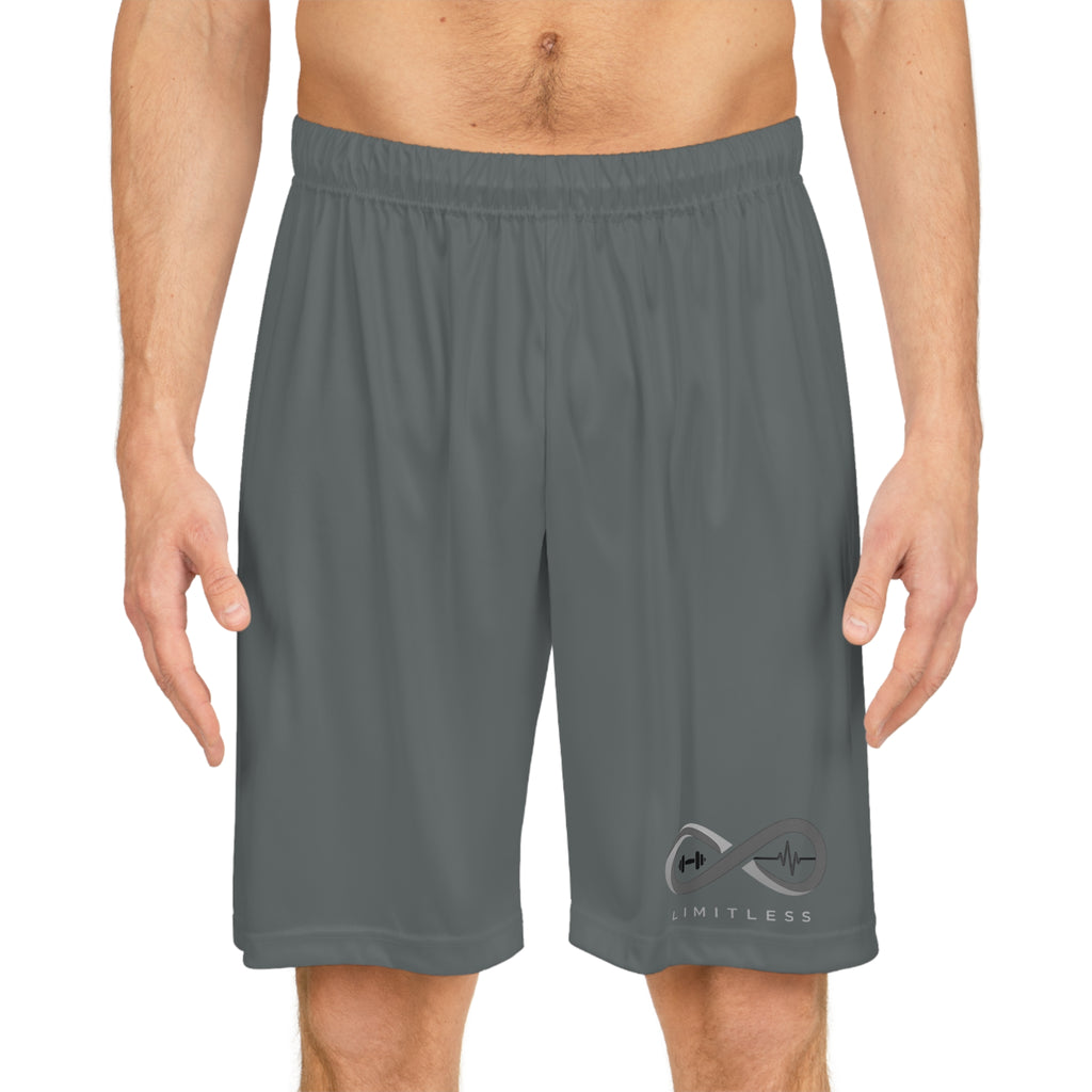 “Limitless” Basketball Shorts (Grey)