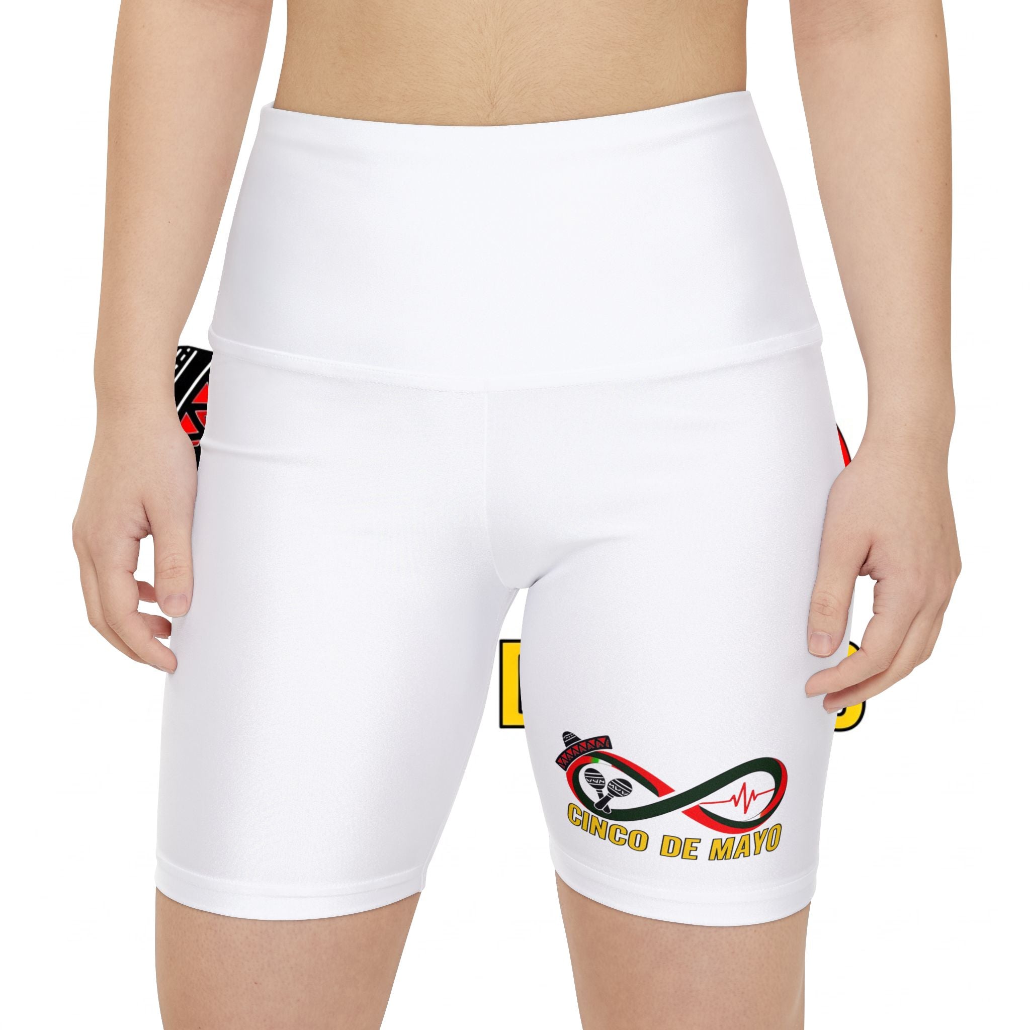 “Limitless” Cinco De Mayo Women's Shorts (White)