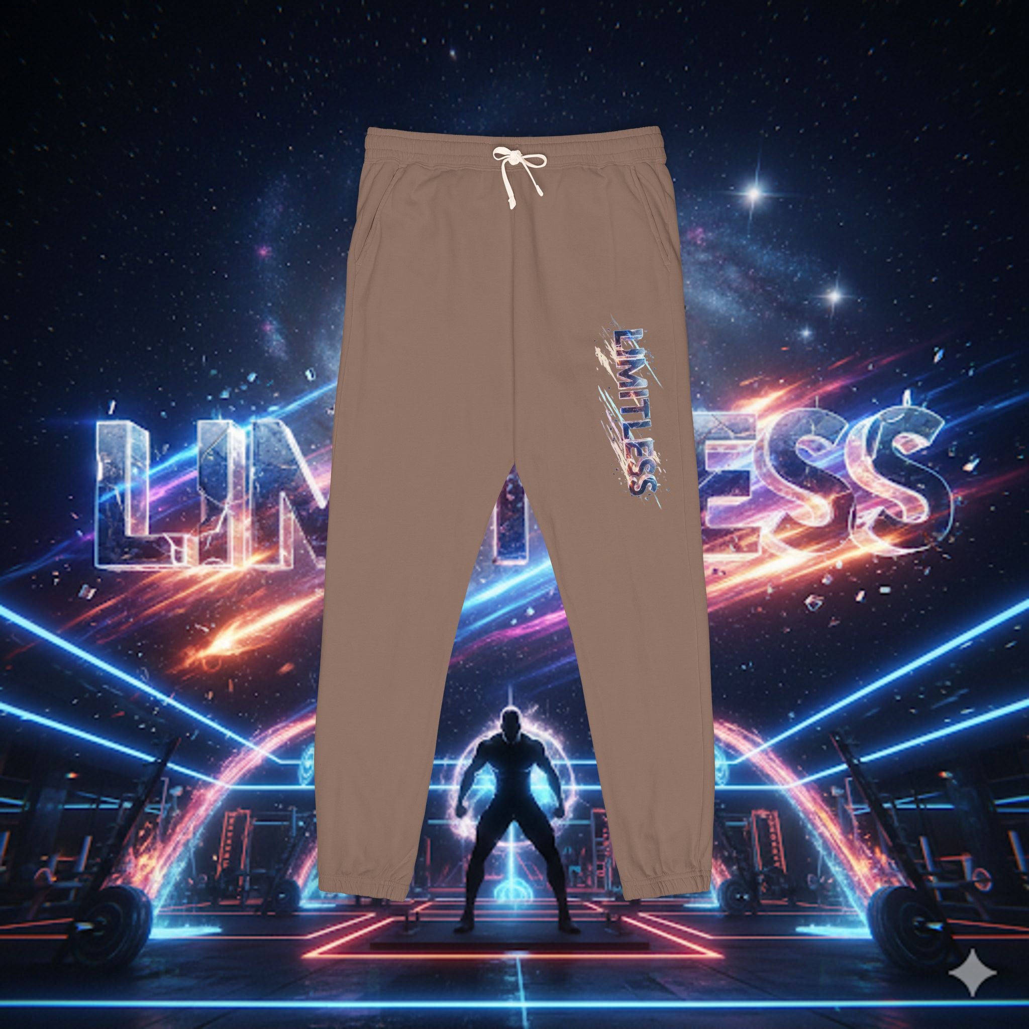 “Limitless” Unisex Fleece Sweatpants