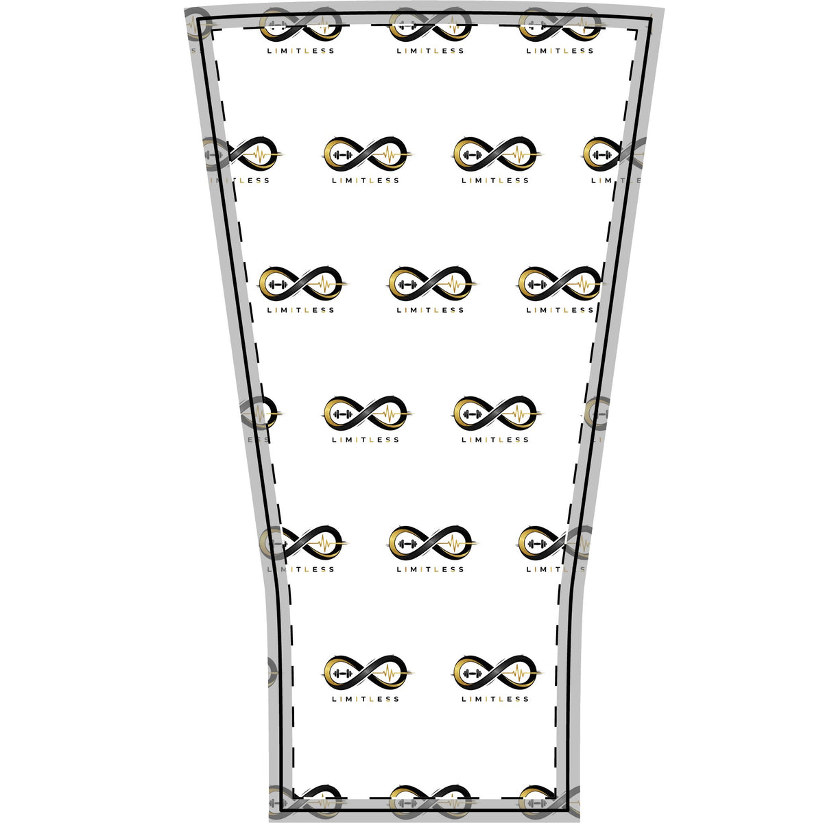 “Limitless” Unisex Arm Sleeves (White)