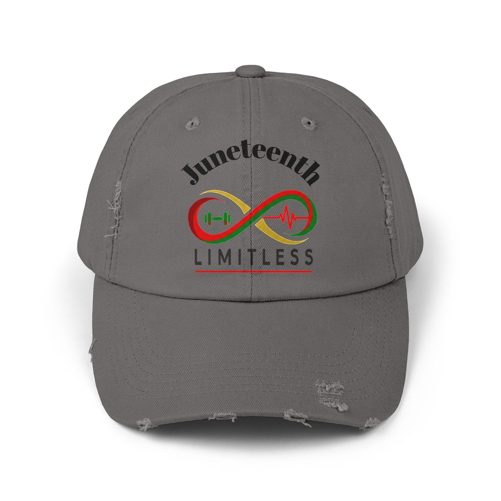 “Limitless” Juneteenth Distressed Cap