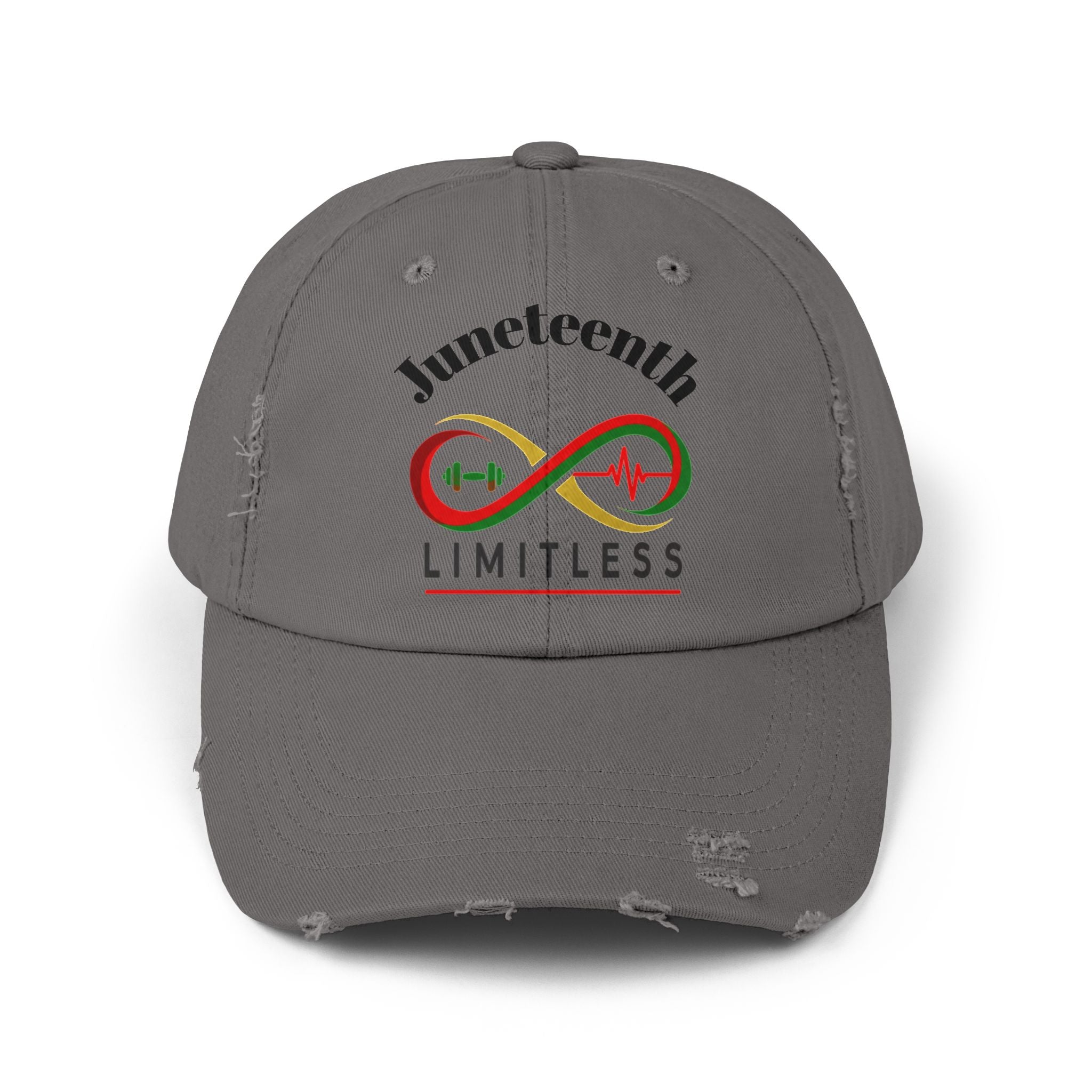 “Limitless” Juneteenth Distressed Cap