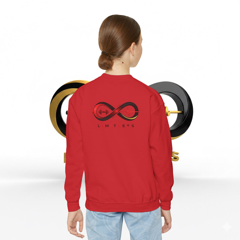 “Limitless” Youth Crewneck Sweatshirt