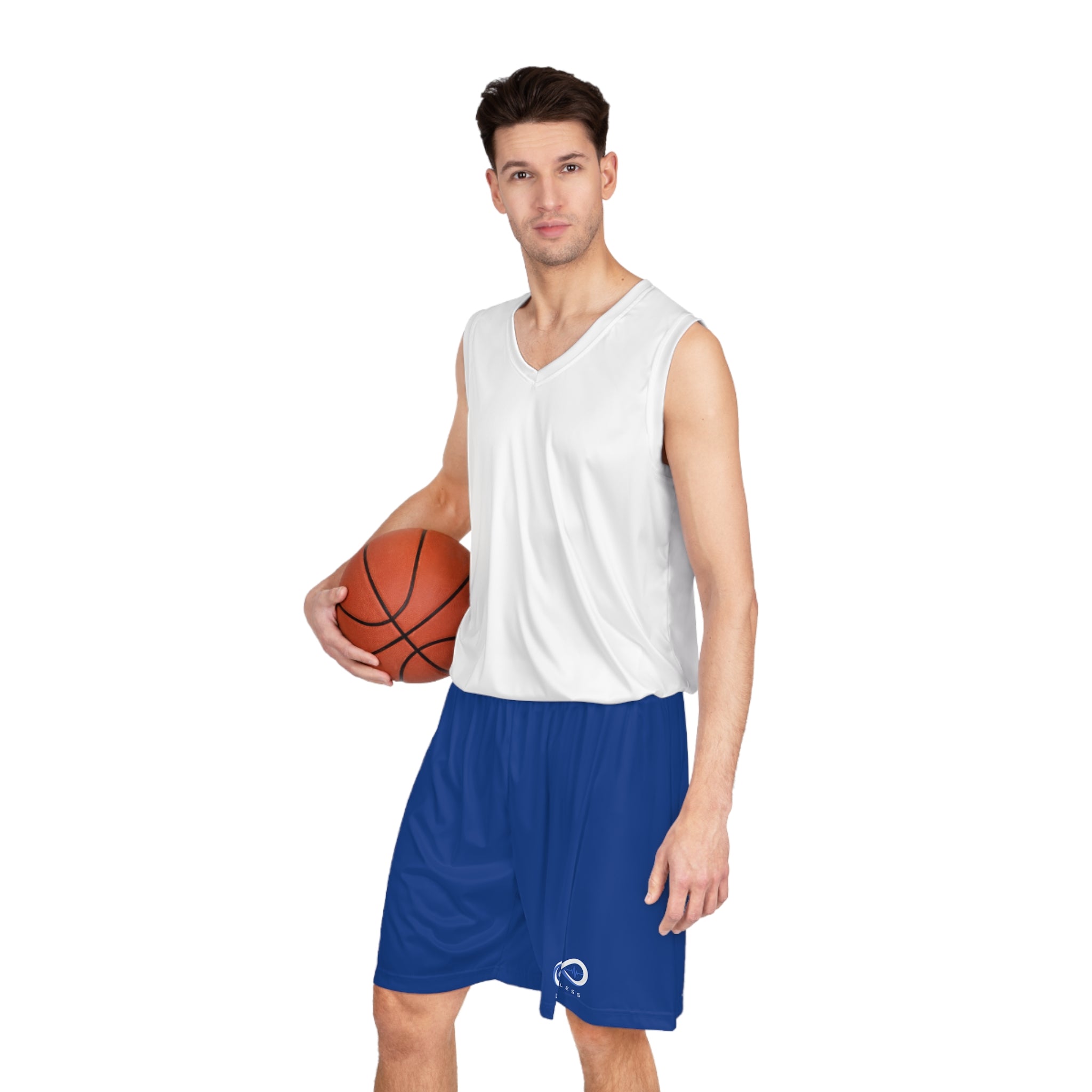 “Limitless” Basketball Shorts (Blue)