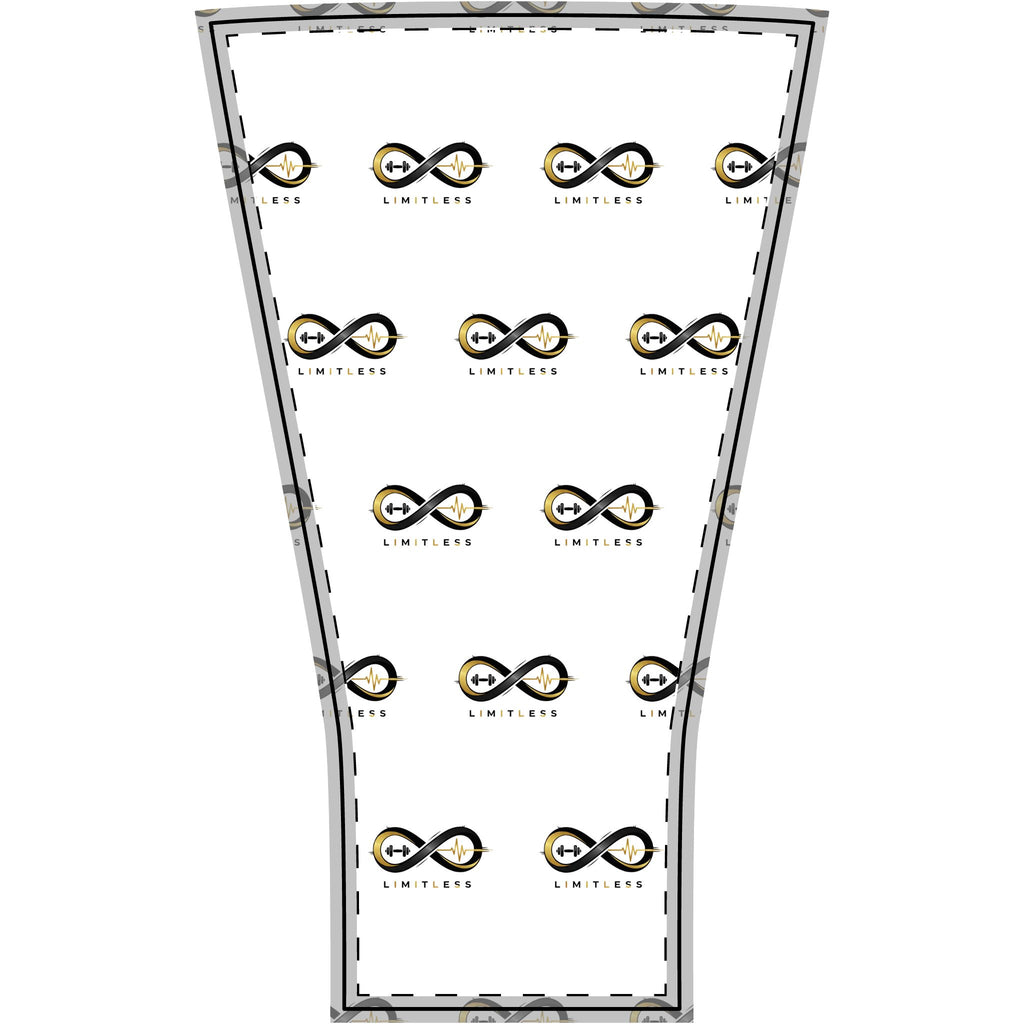 “Limitless” Unisex Arm Sleeves (White)