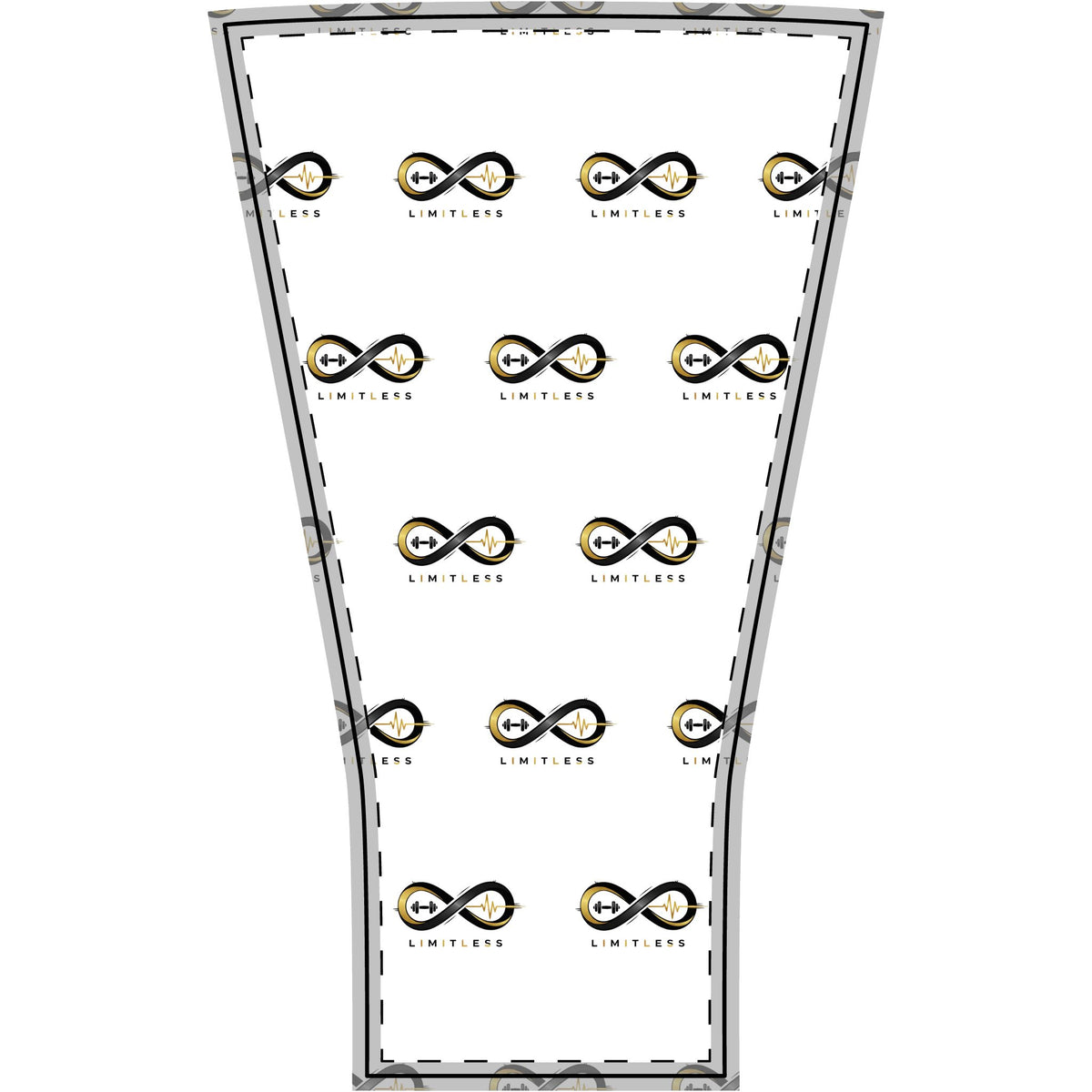 “Limitless” Unisex Arm Sleeves (White)