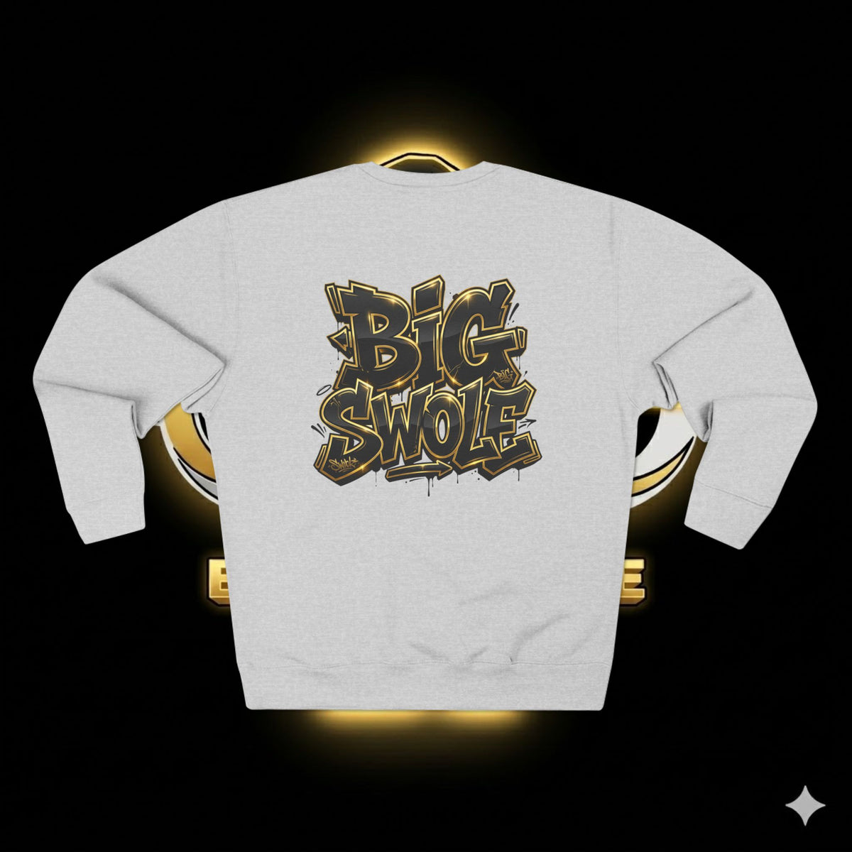 “Big Swole” Unisex Crewneck Sweatshirt