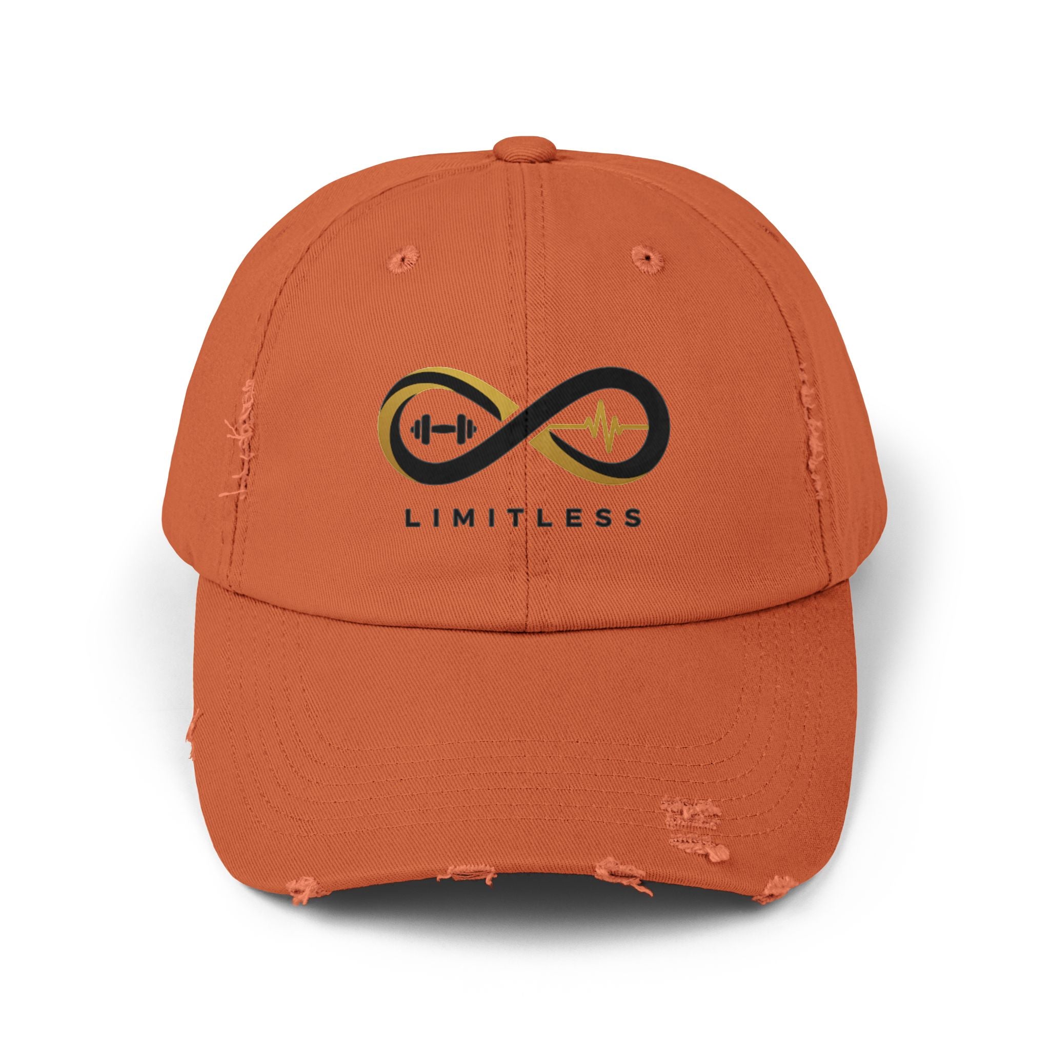 “Limitless” Unisex Distressed Cap