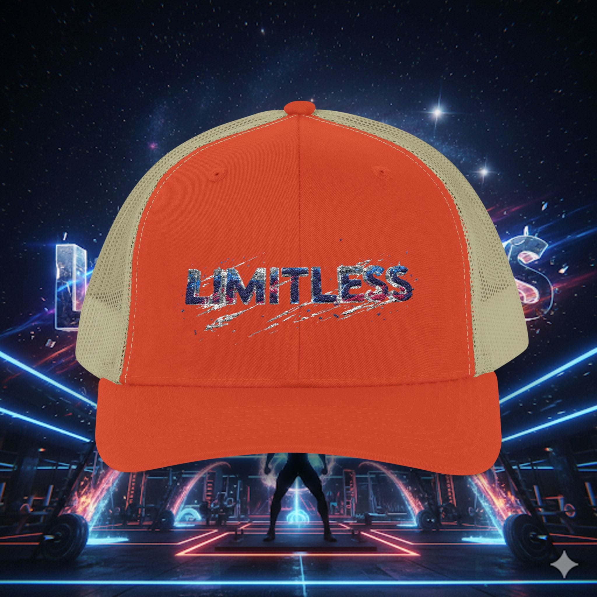 “Limitless” Snapback Trucker Cap