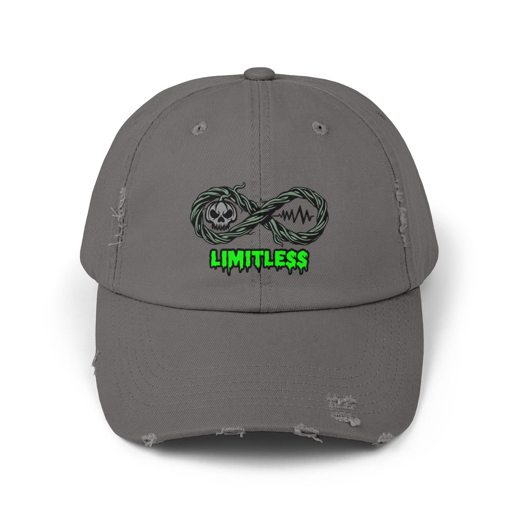 “Limitless” Halloween Unisex Distressed Cap