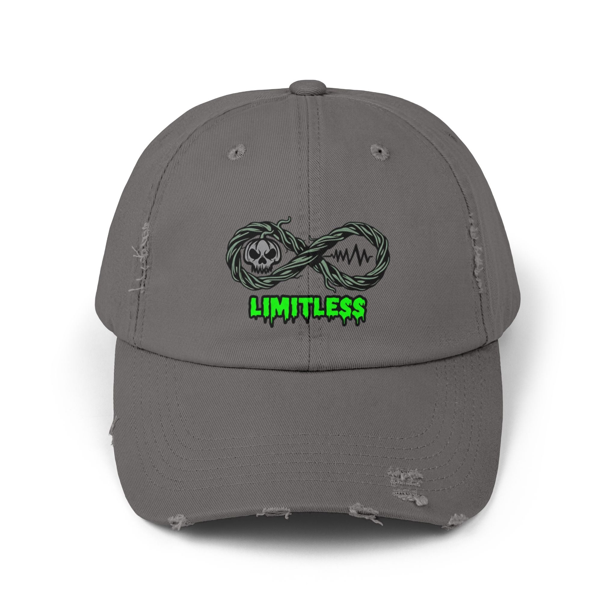 “Limitless” Halloween Unisex Distressed Cap