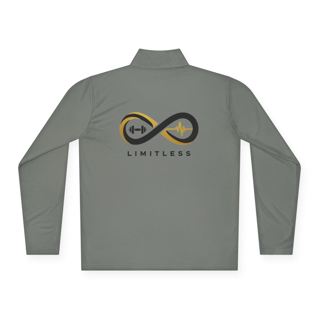 “Limitless” Unisex Quarter-Zip Pullover