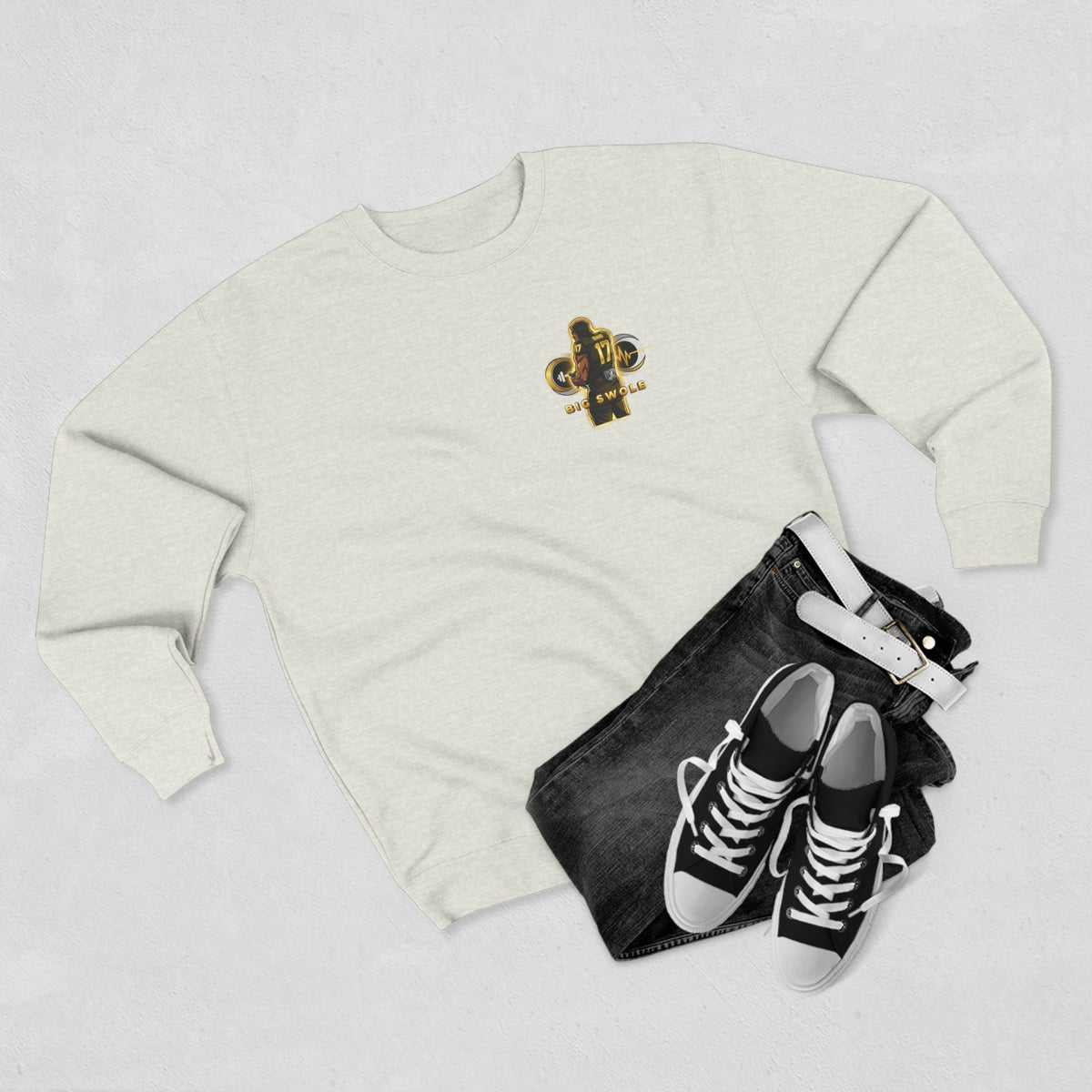 “Big Swole” Unisex Crewneck Sweatshirt